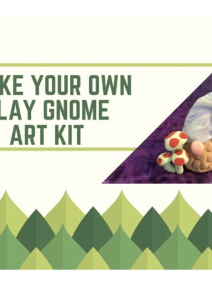 Gnome & Mushrooms Clay Art Kit