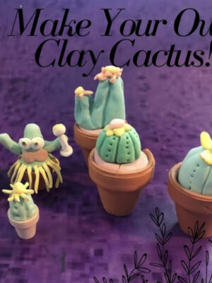 Cactus Clay Art Kit