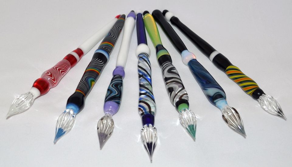 The Local Artisan Collective – Glass Pen and Ink Set