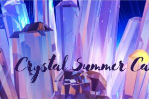 I love Crystals Summer Online Art Camp