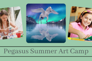 Pegasus Summer Art Camp  for Children On June 20th From 10:30 To 12:30 (Taught By Stephanie, Classroom A And B, $29)