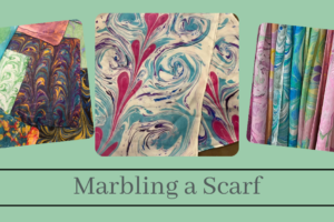 Marble A Scarf On April 5th From 4:00 To 6:00 (Taught By Stephanie, Textile Studio, $29)