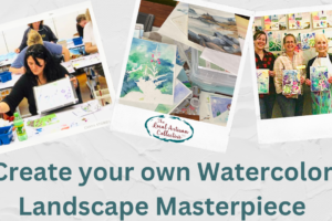 Create a Watercolor Landscape January 16th from 6:00-8:00pm (taught by Gail, Classrooms A&B, $29)