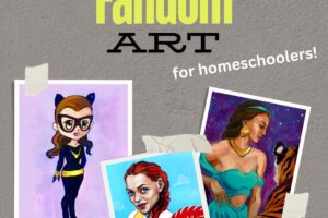 Fandom Art on January 30th to March 6th from 10:30 to 12:00 (Taught by Charis, Classroom A and B, $99) Ages 12 & up