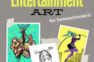 Entertainment Art: Drawing & Design on Tuesdays Sept 9th to Nov 25th from 11am to 12:30pm (Taught by Charis, Classroom A and B, $199) Ages 11 & up (Homeschool)