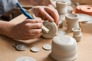 Pottery Handbuilding Mug Class, November 14th  6:00-8:00 pm, November 21st 6:00-8:00 pm (Taught By Tarra, Classroom A & B, $60)