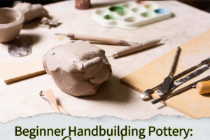 Beginner Handbuilding Pottery: Coasters Workshop, January 15th 6:00-8:00 pm, January 29th 6:00-8:00 pm (Taught By Tarra, Classroom A & B, $60)