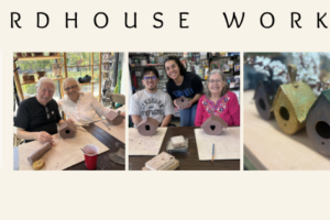 Birdhouse Workshop, 7/25/2026 10:00 am – 12:30 pm (Taught by Jordan, Classroom, $55)