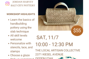 Butterdish Workshop, 11/7/26 10:00 am – 12:30 pm (Taught by Jordan, Classroom, $55)